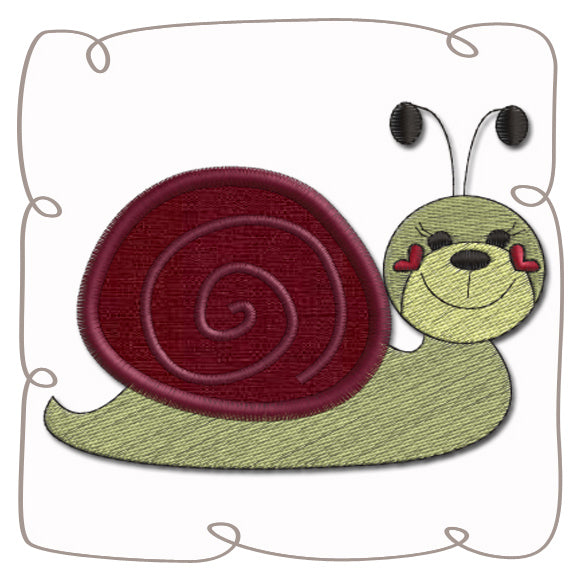 Snail Applique