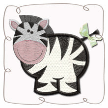 Zebra Applique