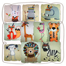 African Safari Applique Set