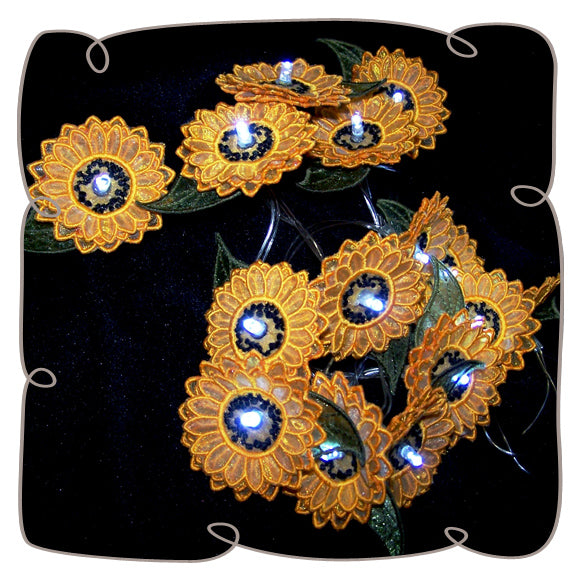 Sunflower String Lights