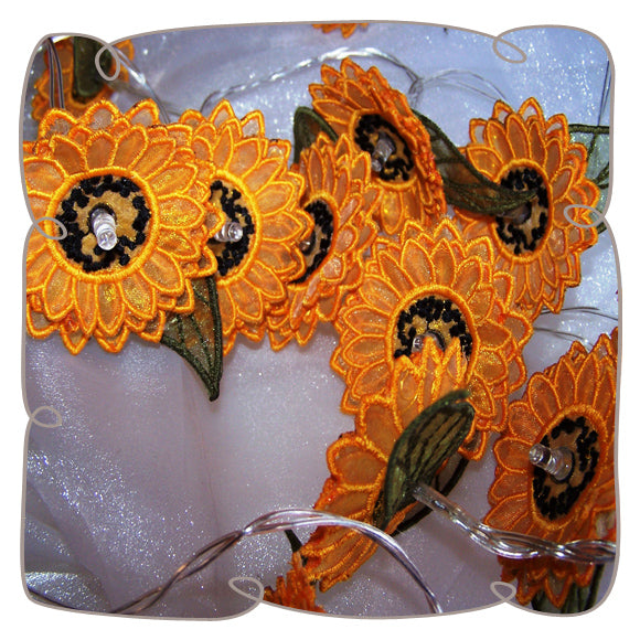 Sunflower String Lights