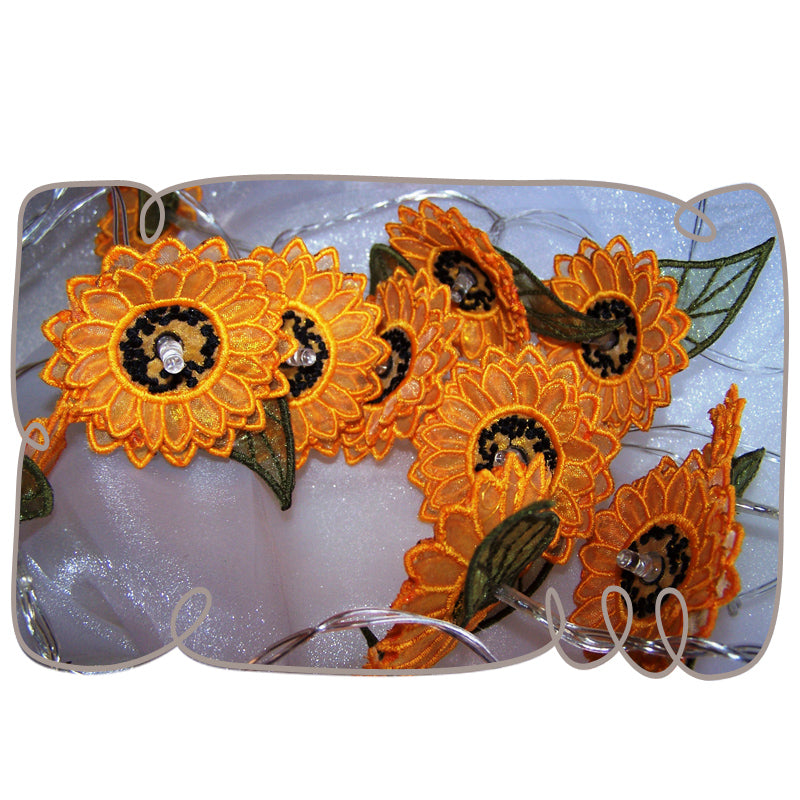 Sunflower String Lights