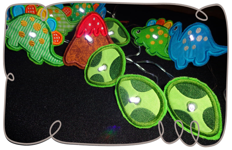 Dinosaur String Lights