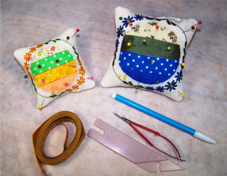 Square Daisy Pincushion