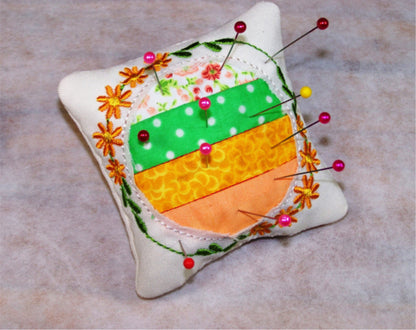 Square Daisy Pincushion