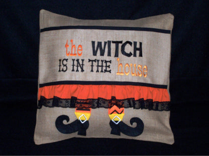 Witch in the House Pillow