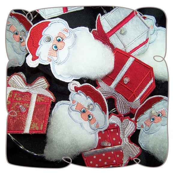 Santa Clause String Lights