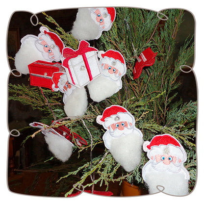 Santa Clause String Lights