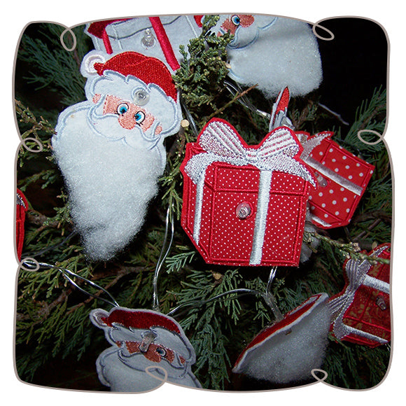 Santa Clause String Lights