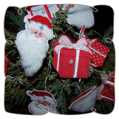 Santa Clause String Lights