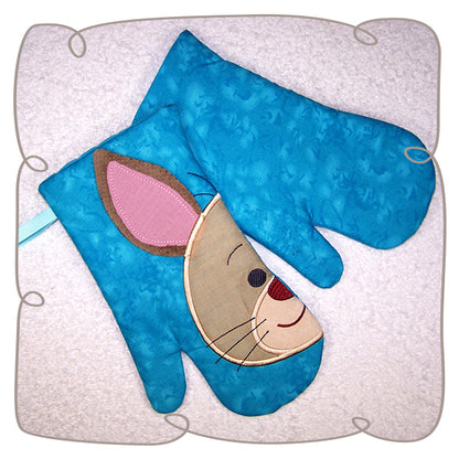 Bunny Oven Gloves Medium