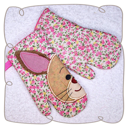 Bunny Oven Gloves Small