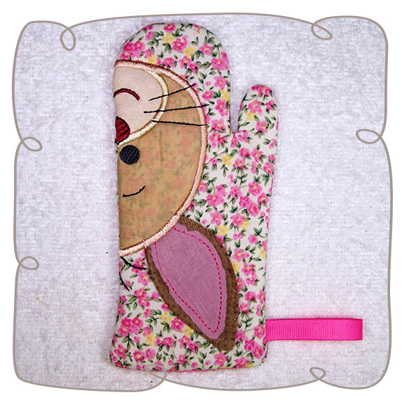 Bunny Oven Gloves Small