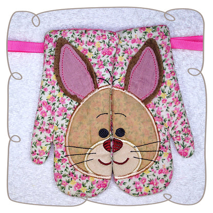Bunny Oven Gloves Set