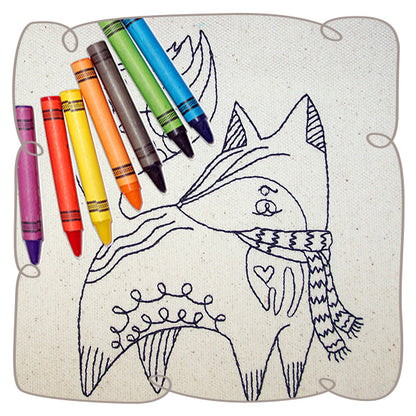 Woodlands Critters Color Me Pretty