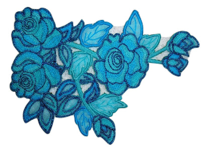 Blue Roses Jean Tattoo