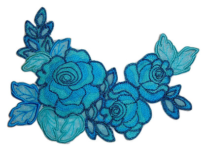 Blue Roses Jean Tattoo
