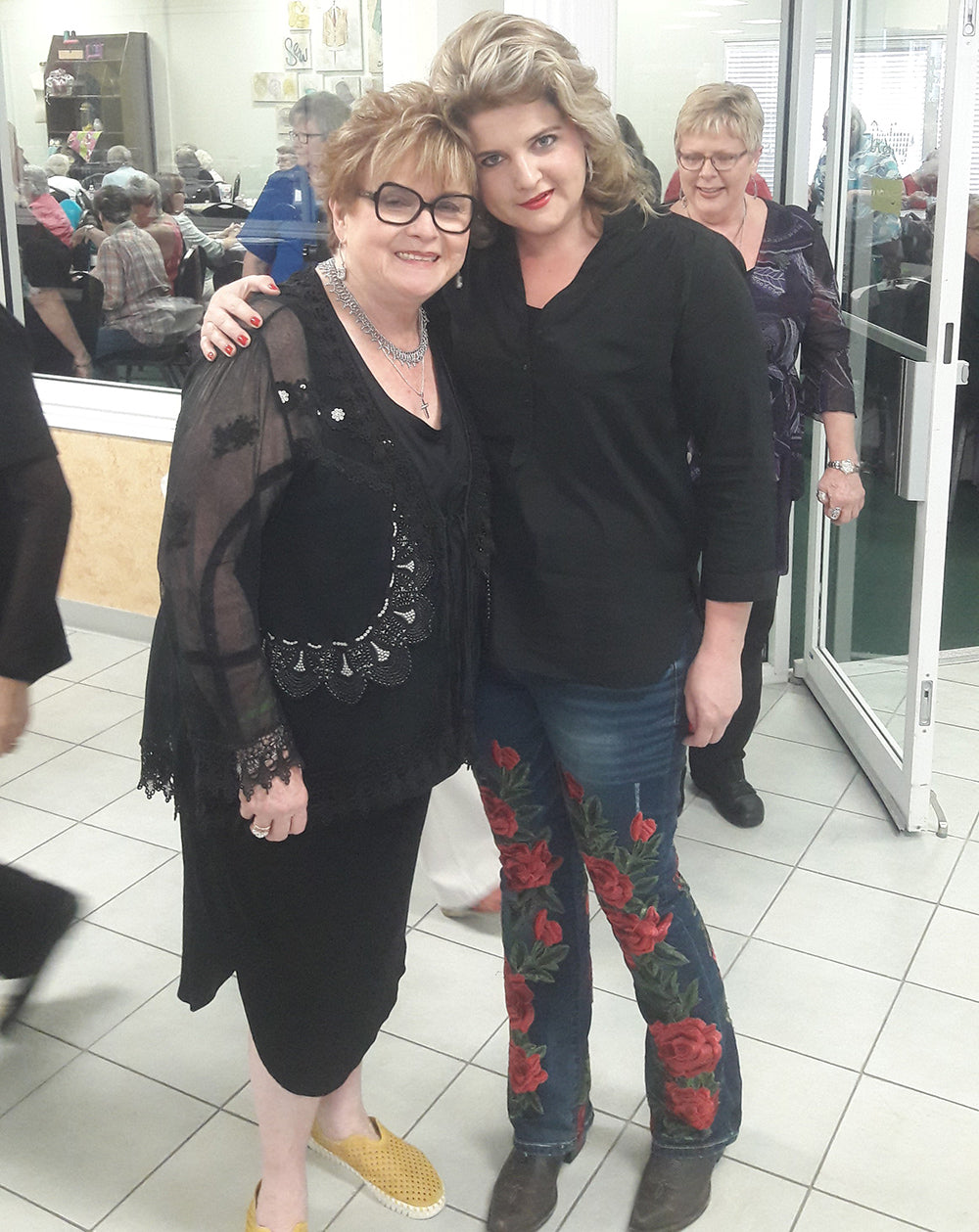 Red Roses Jean Tattoo