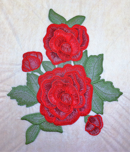 Red Roses Jean Tattoo