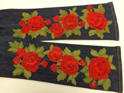 Red Roses Jean Tattoo