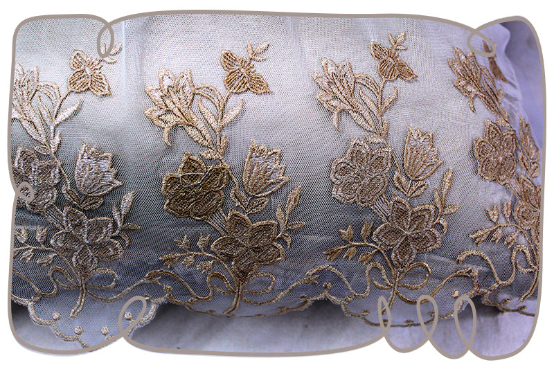 Flower Bouquet Lace 8x10