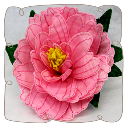 3D Fabric Peony