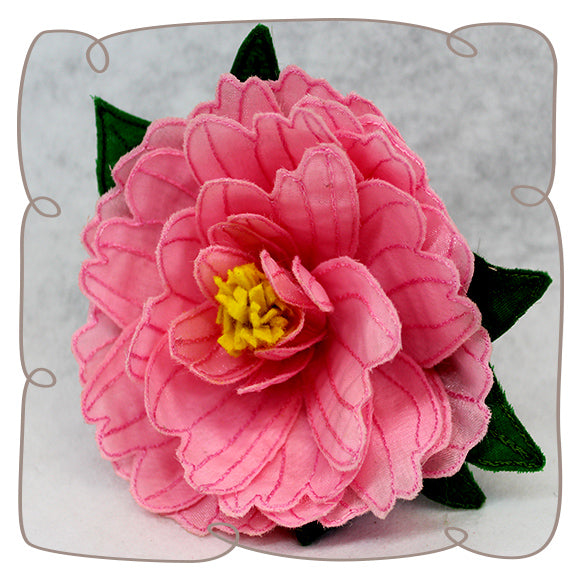 3D Fabric Peony