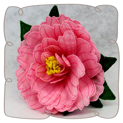 3D Fabric Peony