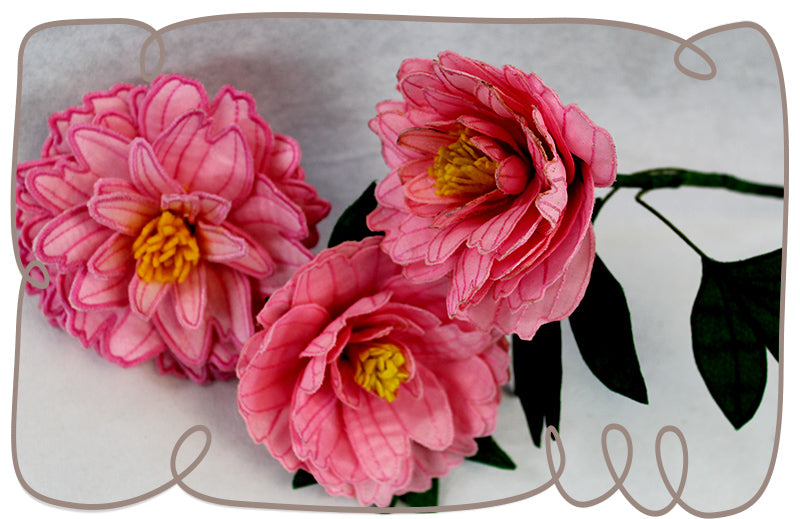3D Fabric Peony