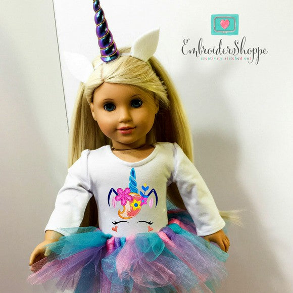 Unicorn Face 2 Applique