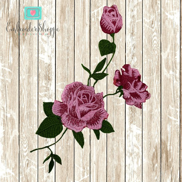 Pink Rose Patches 2