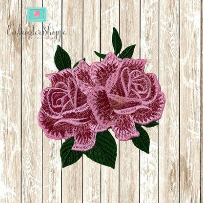 Pink Rose Patches 2