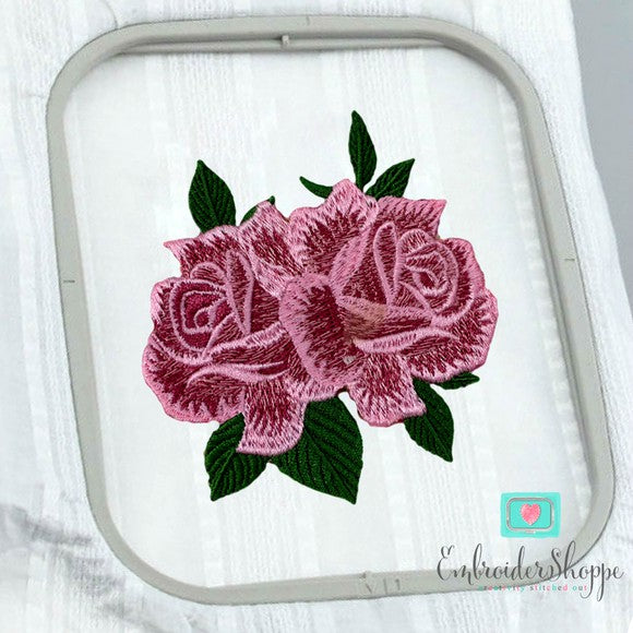 Pink Rose Patches 2