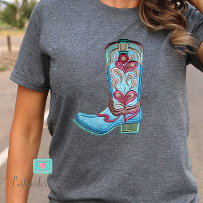 Drops of Jupiter Cowboy Boots Applique