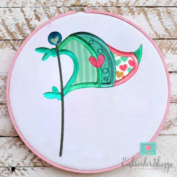 Baby Elephant Party Applique