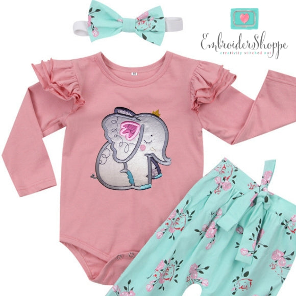 Birthday Ellie Applique