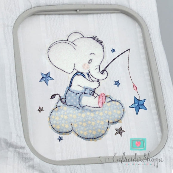 Catching Stars Applique