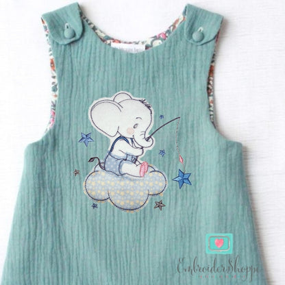 Catching Stars Applique