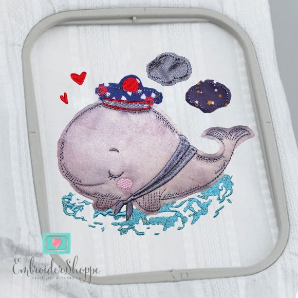 William Whale Applique