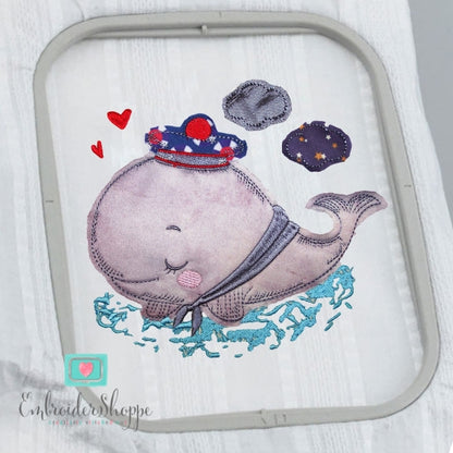 William Whale Applique