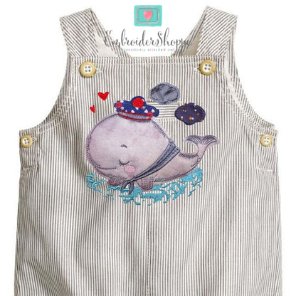 William Whale Applique