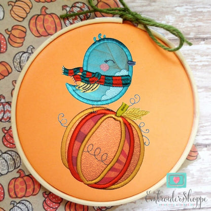 Woodlands Autumn Applique