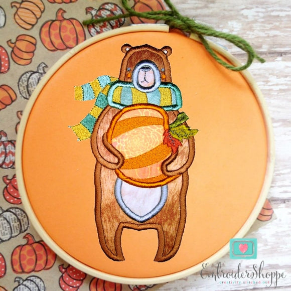 Woodlands Autumn Applique