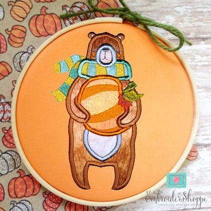 Woodlands Autumn Applique