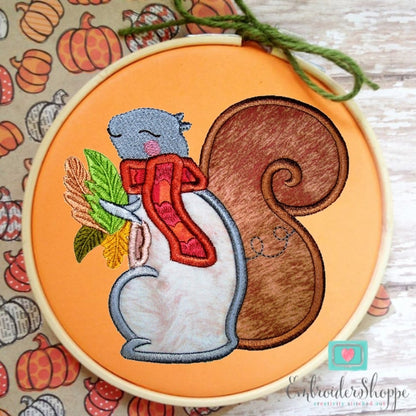Woodlands Autumn Applique