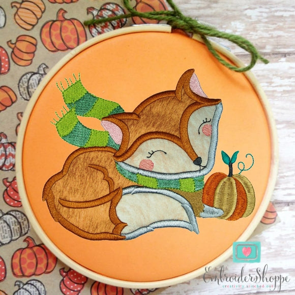 Woodlands Autumn Applique