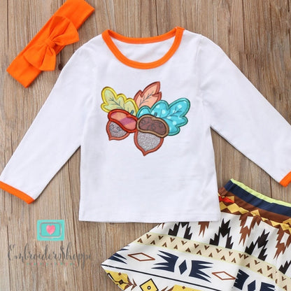 Woodlands Autumn Applique