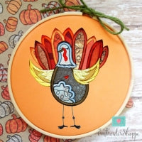 Autumn Turkey Applique