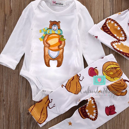 Picking Pumpkins Applique