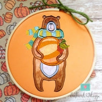 Picking Pumpkins Applique